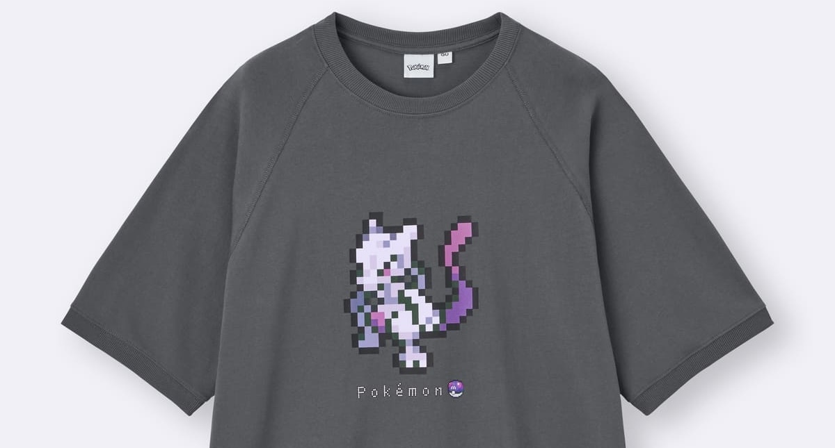 ポケモン×GUコラボ発売決定 ドット絵のポケモンたちと冒険に出よう 
