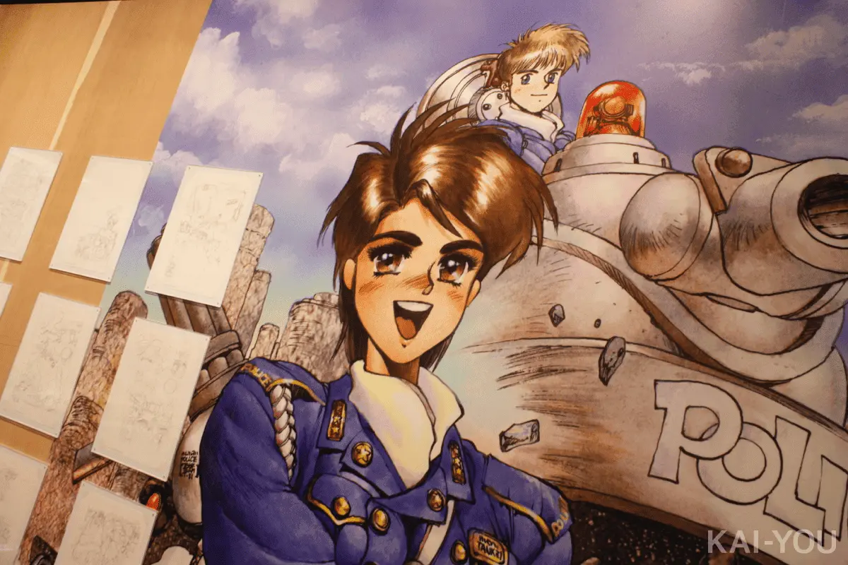 会場写真15／©Shirow Masamune/KODANSHA／©Shirow Masamune/SEISHINSHA／©Shirow Masamune/「士郎正宗の世界展」