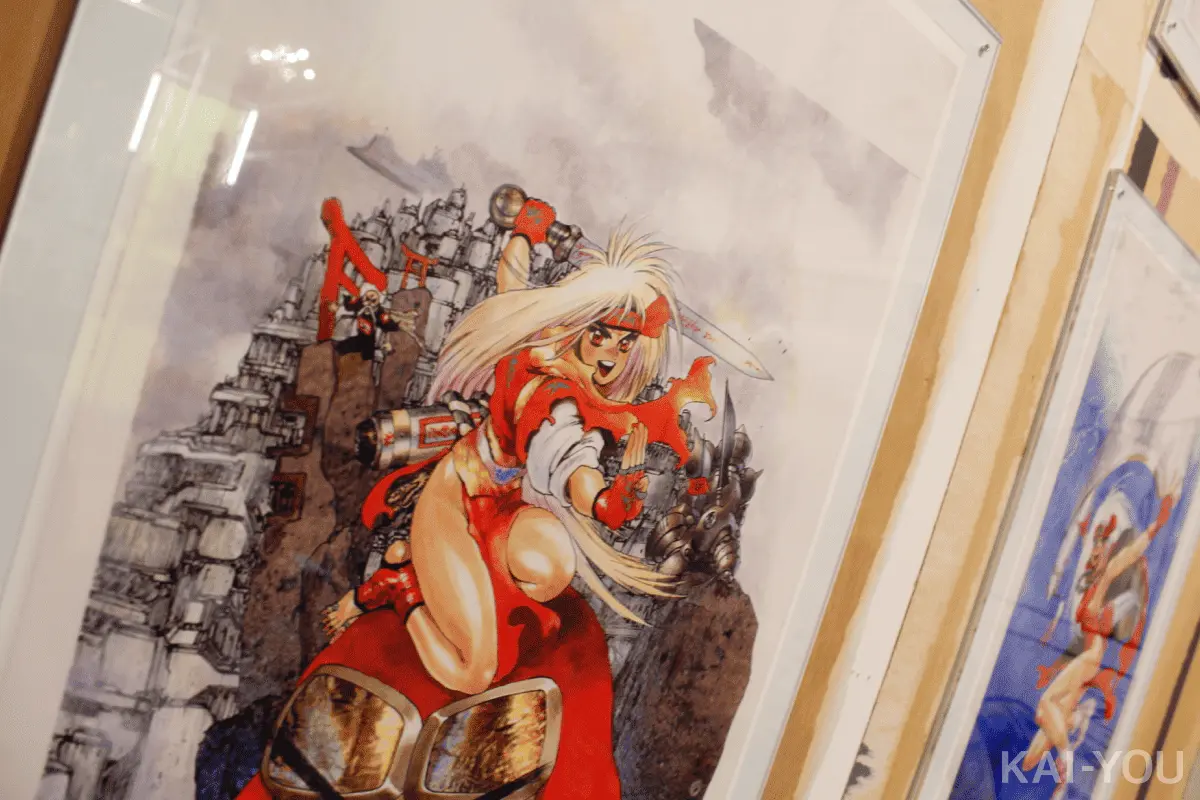 会場写真17／©Shirow Masamune/KODANSHA／©Shirow Masamune/SEISHINSHA／©Shirow Masamune/「士郎正宗の世界展」