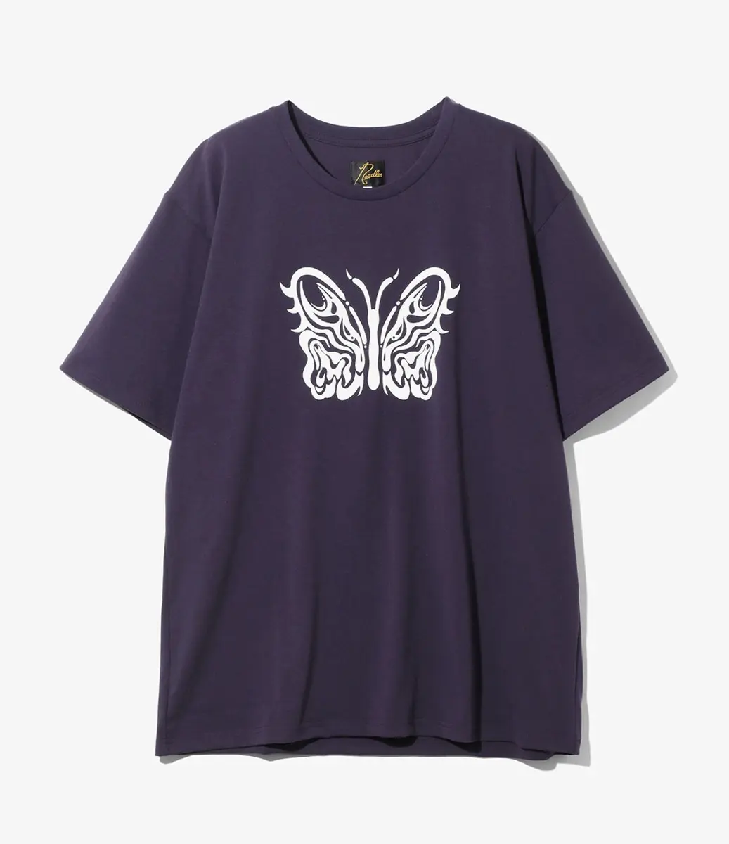 S/S CREW NECK TEE-POLY JERSEY / KT PAPILLON ¥17,600_1