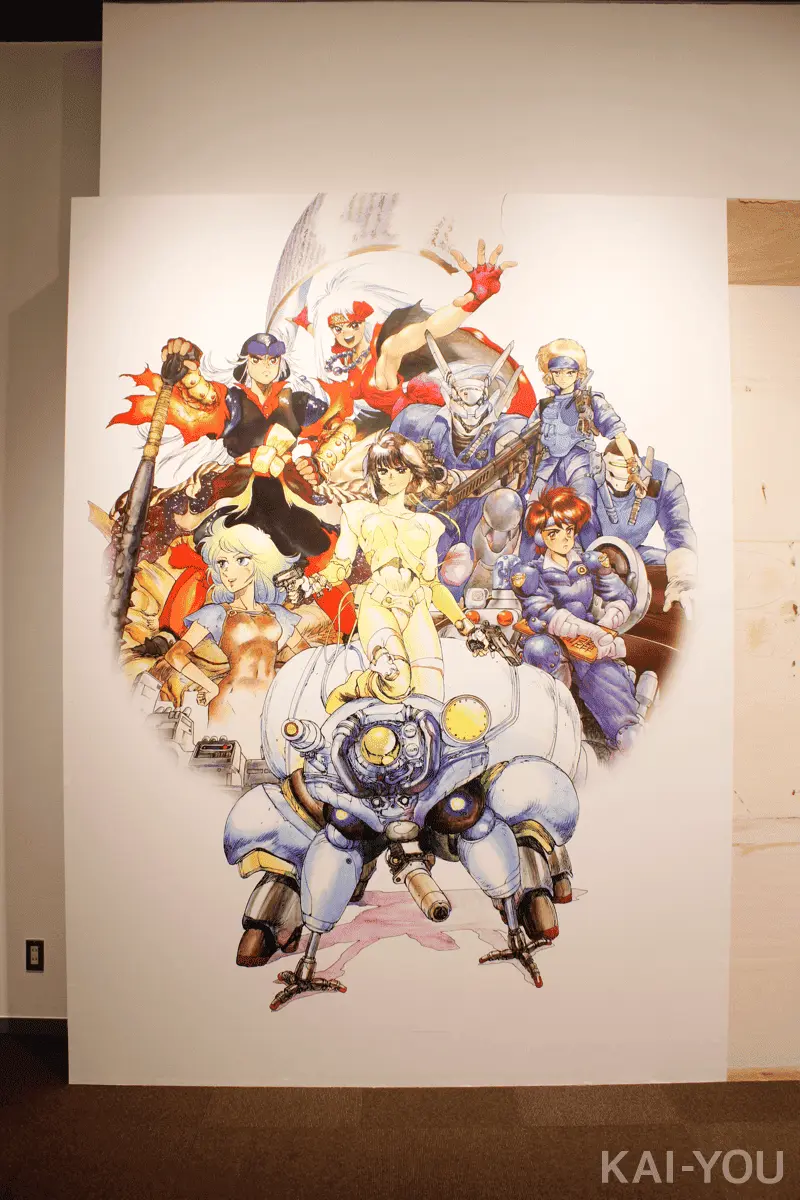 「士郎正宗の世界展」3／©Shirow Masamune/KODANSHA／©Shirow Masamune/SEISHINSHA／©Shirow Masamune/「士郎正宗の世界展」