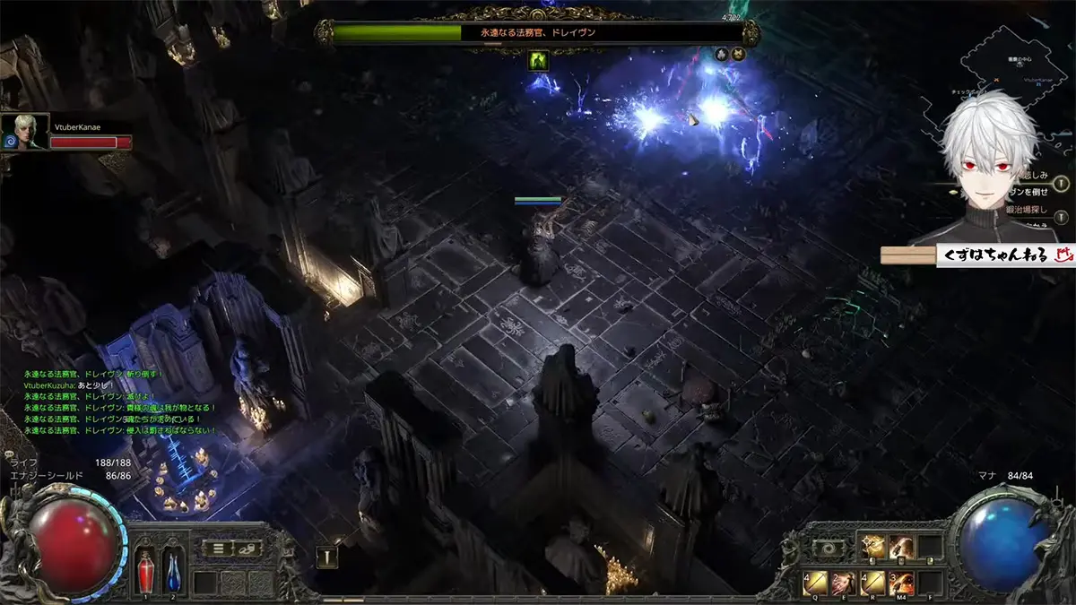 新アップデートがリリースされた『Path of the Exile 2』／画像はYouTube「【 POE2 】 死んだらキャラ削除2回目のハードコア　シーズン2【 叶と 】」より
