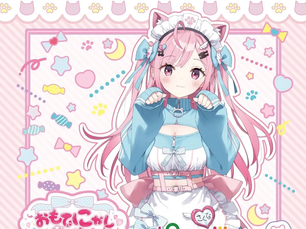 VTuber結城さくな、ポップアップストア＆カフェを3都府県で開催