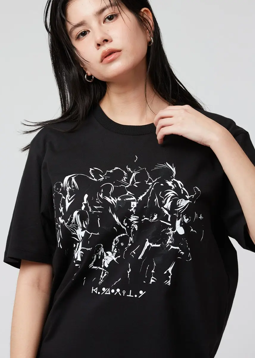 幻影旅団の面々をデザインしたTシャツ