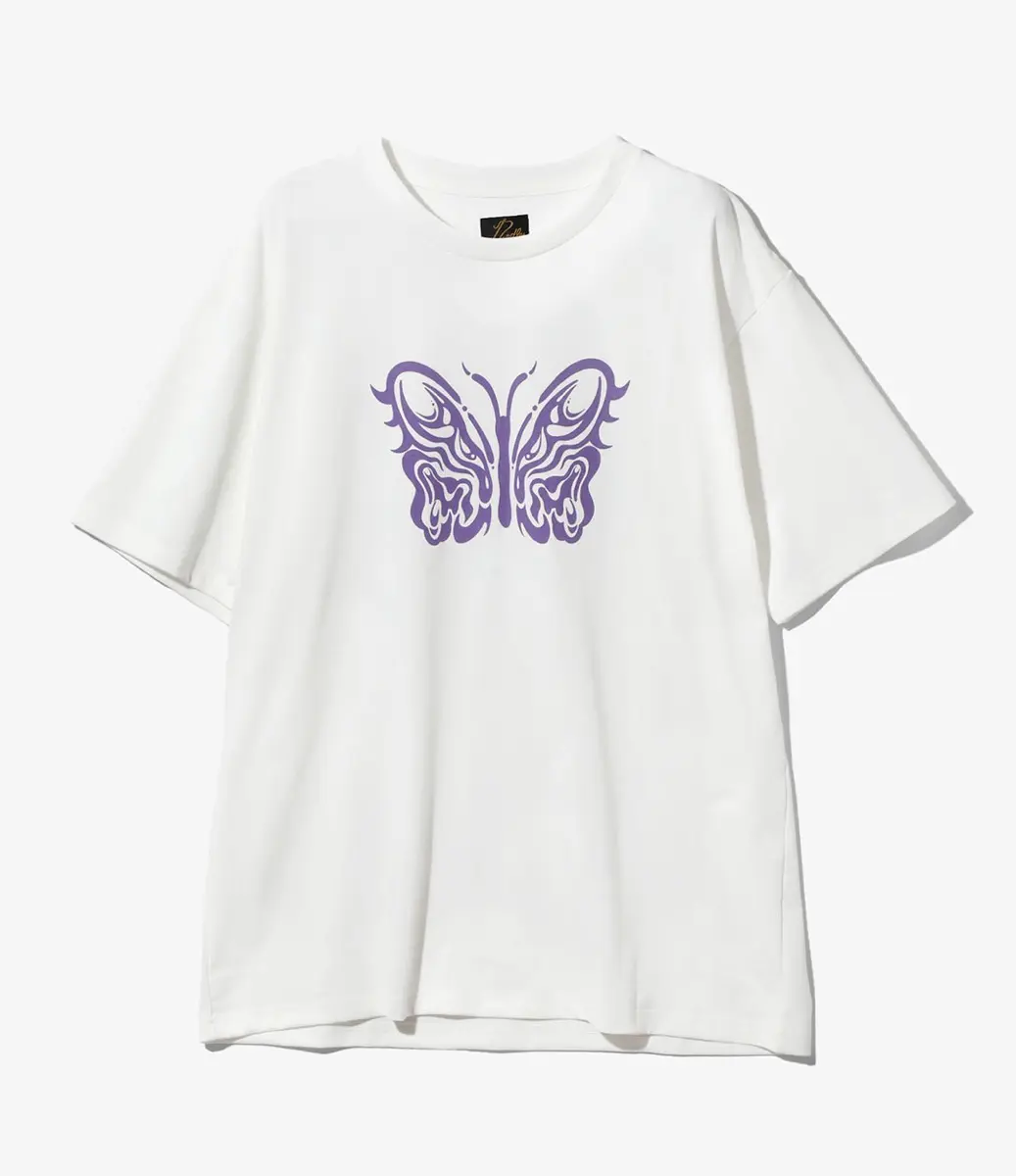 S/S CREW NECK TEE-POLY JERSEY / KT PAPILLON ¥17,600_2