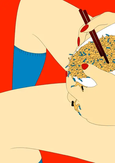 アートブック『THE VISUAL 冠木佐和子作品集 tenesmus』の収録作品