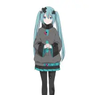 『劇場版プロジェクトセカイ 壊れたセカイと歌えないミク』の初音ミク1