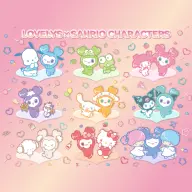 「2025年サンリオキャラクター大賞 パートナー部門」中間3位・TWICE LOVELYS ×サンリオキャラクターズ
