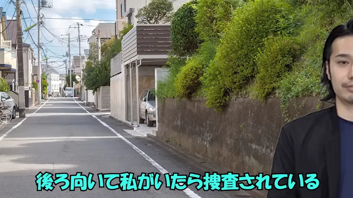 道で後ろを振り返った時、長谷川部長がいたら注意しよう／画像はYouTubeより