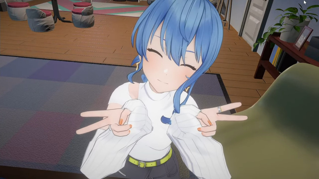 ホロライブ星街すいせい、VRChatでストリートスタイルな新衣装を発表