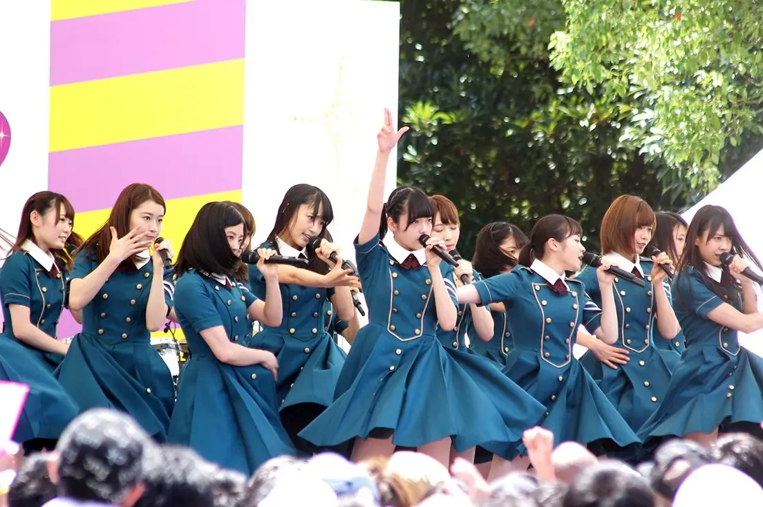 【TIF】欅坂46初登場! 凛々しくも美しく「サイレントマジョリティー」披露