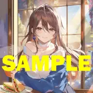 イラスト展開催記念色紙イメージ ©necömi/ツクルノモリ