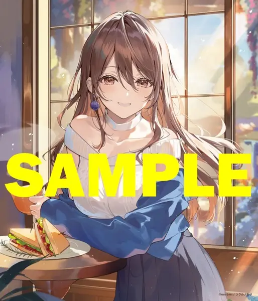 イラスト展開催記念色紙イメージ ©necömi/ツクルノモリ