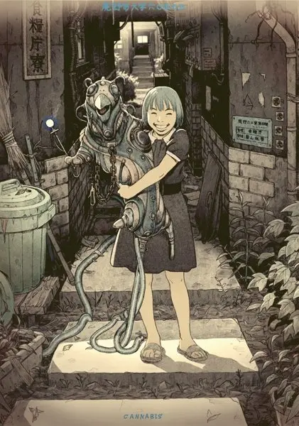 アニメーター 田中達之の作品集『CANNABIS WORKS 2』10年の仕事を網羅