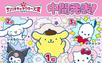 「サンリオキャラクター大賞」ポムポムプリンが中間1位 9年ぶり悲願達成へ前進
