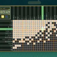 縦と横の数字をヒントに解いていくシンプルなパズル