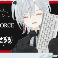 REALFORCEとのスポンサー契約を発表した猫麦とろろさん／画像は<a href="https://www.twitch.tv/videos/2473272373" target="_blank">Twitch</a>より