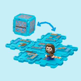 ダイヤモンドブロックとスティーブ