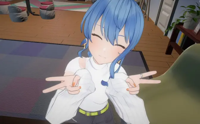 ホロライブ星街すいせい、VRChatでストリートスタイルな新衣装を発表
