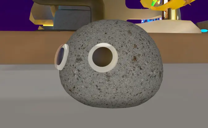 小石になれるVRChatアバター「Pebbbles.」がキュートでありながら侘び寂びもある