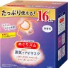 めぐりズム 【大容量】蒸気でホットアイマスク 無香料 16枚入