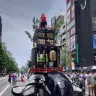 神田祭に登場した「ツナグルマ」／画像は【東京都】東京ベイeSGプロジェクト公式Xから