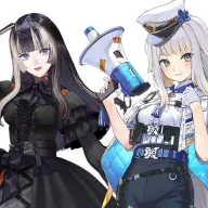 儒烏風亭らでんさん（左）と栞葉るりさん（右）／画像は<a href="https://x.com/juufuuteiraden/status/1923282415146950938" target="_blank">儒烏風亭らでんさんのX</a>より
