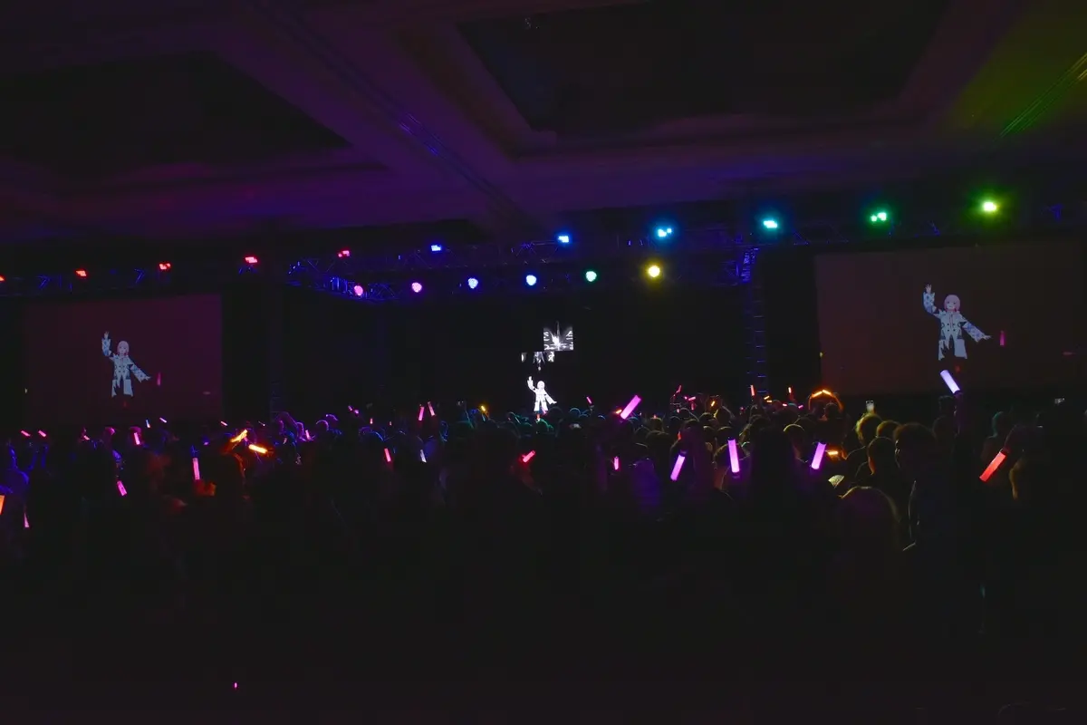 花譜さんのライブに集まったファンたち