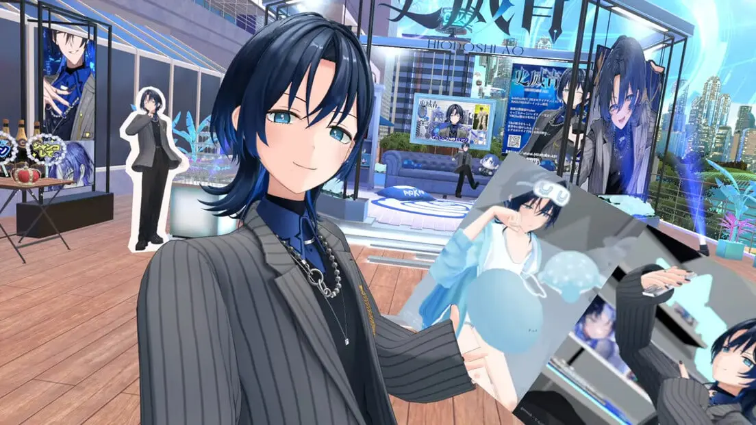 VRイベント「バーチャルマーケット」にも出展した火威青さん