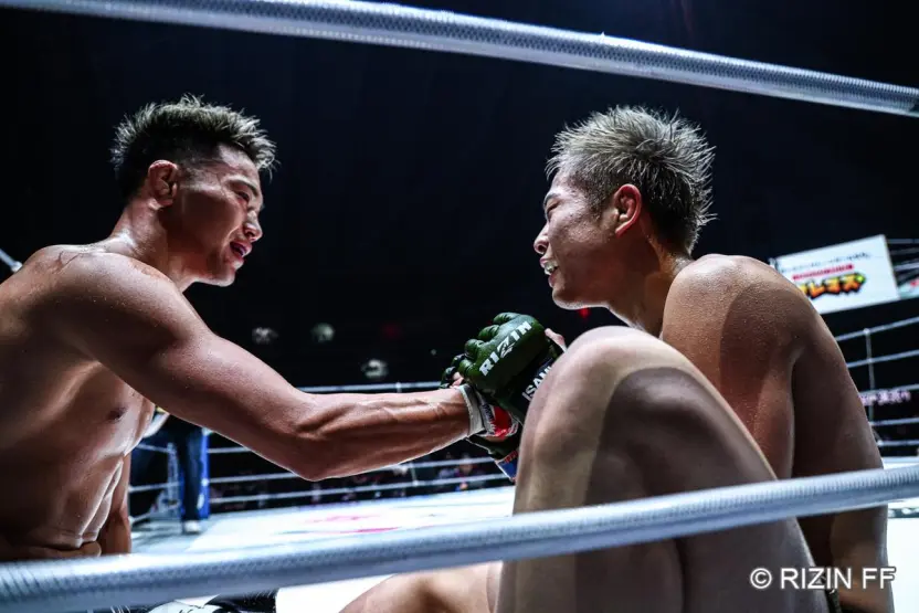 「RIZIN男祭り」第14試合：高木凌 vs. 秋元強真 写真3