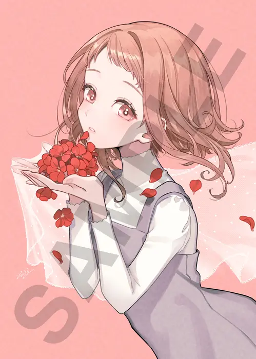『うたごえはミルフィーユ』描き下ろしイラスト
