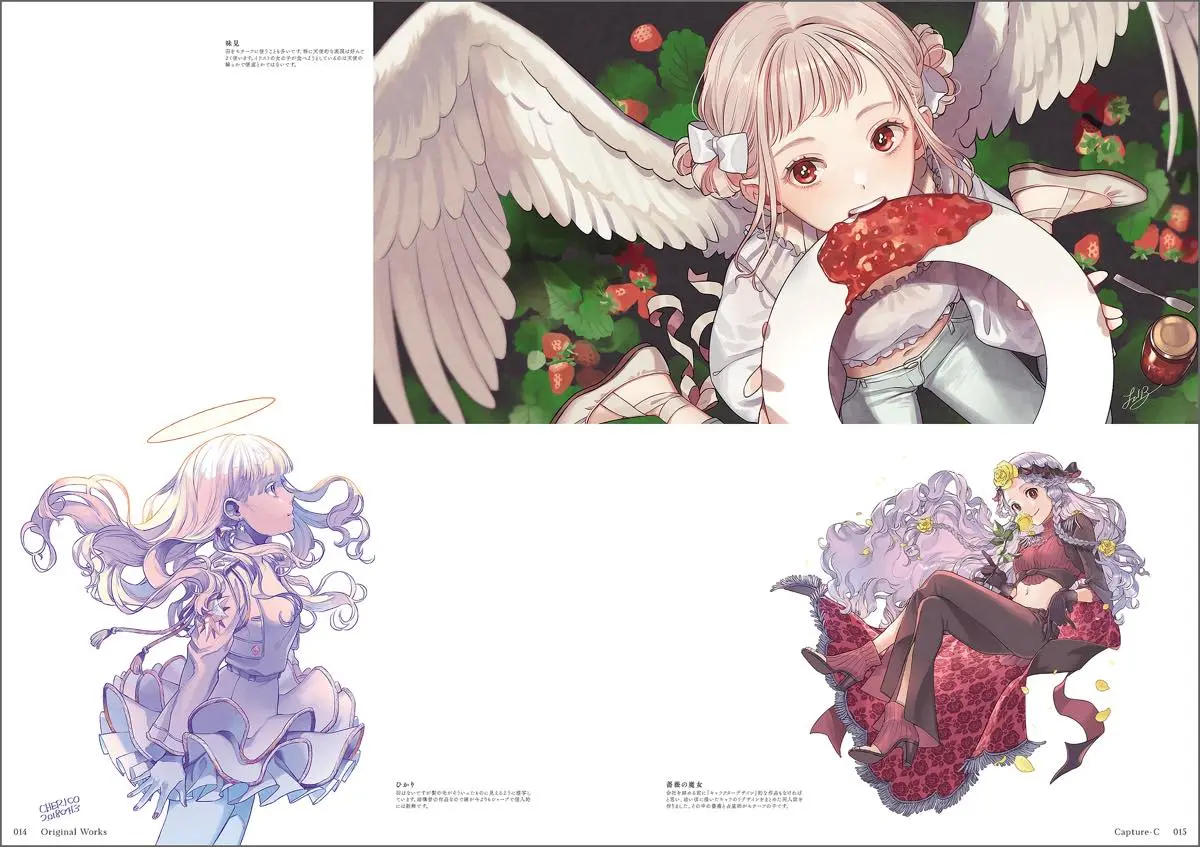 『チェリ子画集 Capture-C』サンプル2