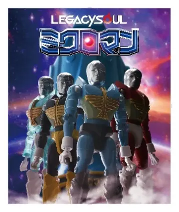 LEGACYSOUL 「ミクロマンコマンド1号4体セット」