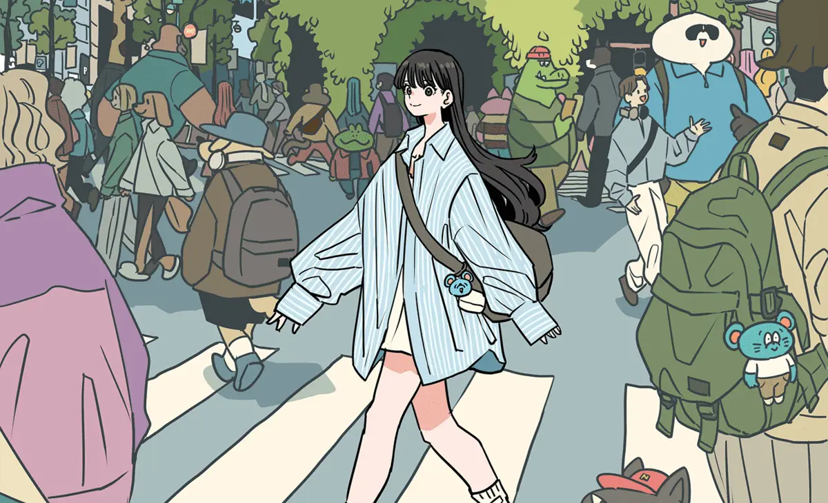 イラストレーター「タケウチリョースケ」渋谷モディで個展を開催