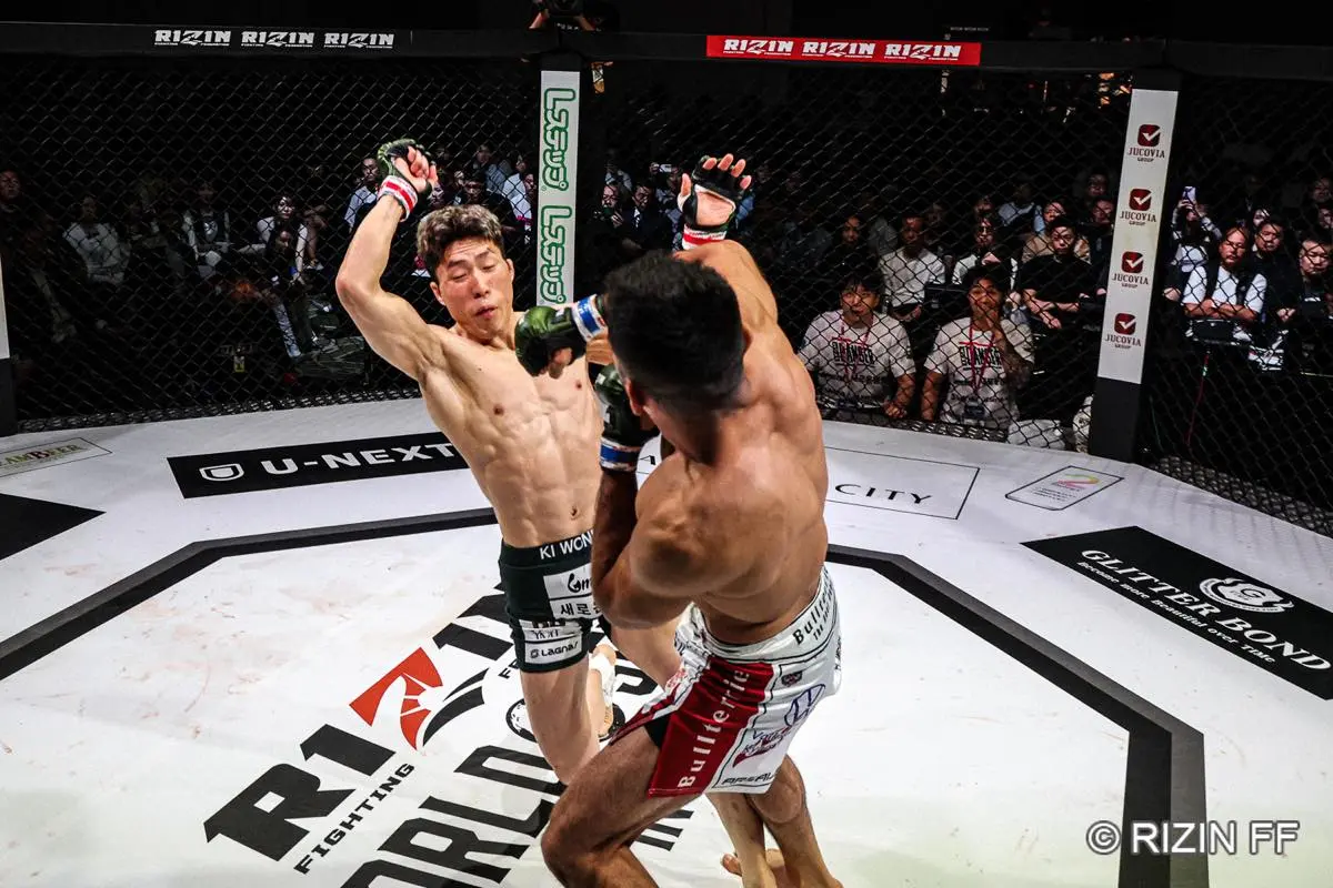 第11試合：キ・ウォンビン● vs. ◯ホベルト・サトシ・ソウザ 1