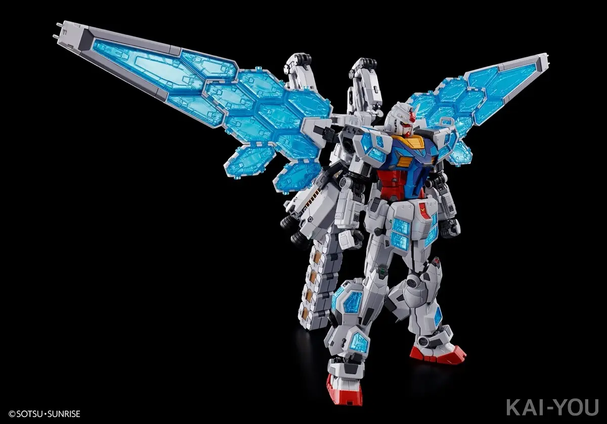 EXPO2025 1/144 RX-78F00/E ガンダム（EX-001 グラスフェザー装備）