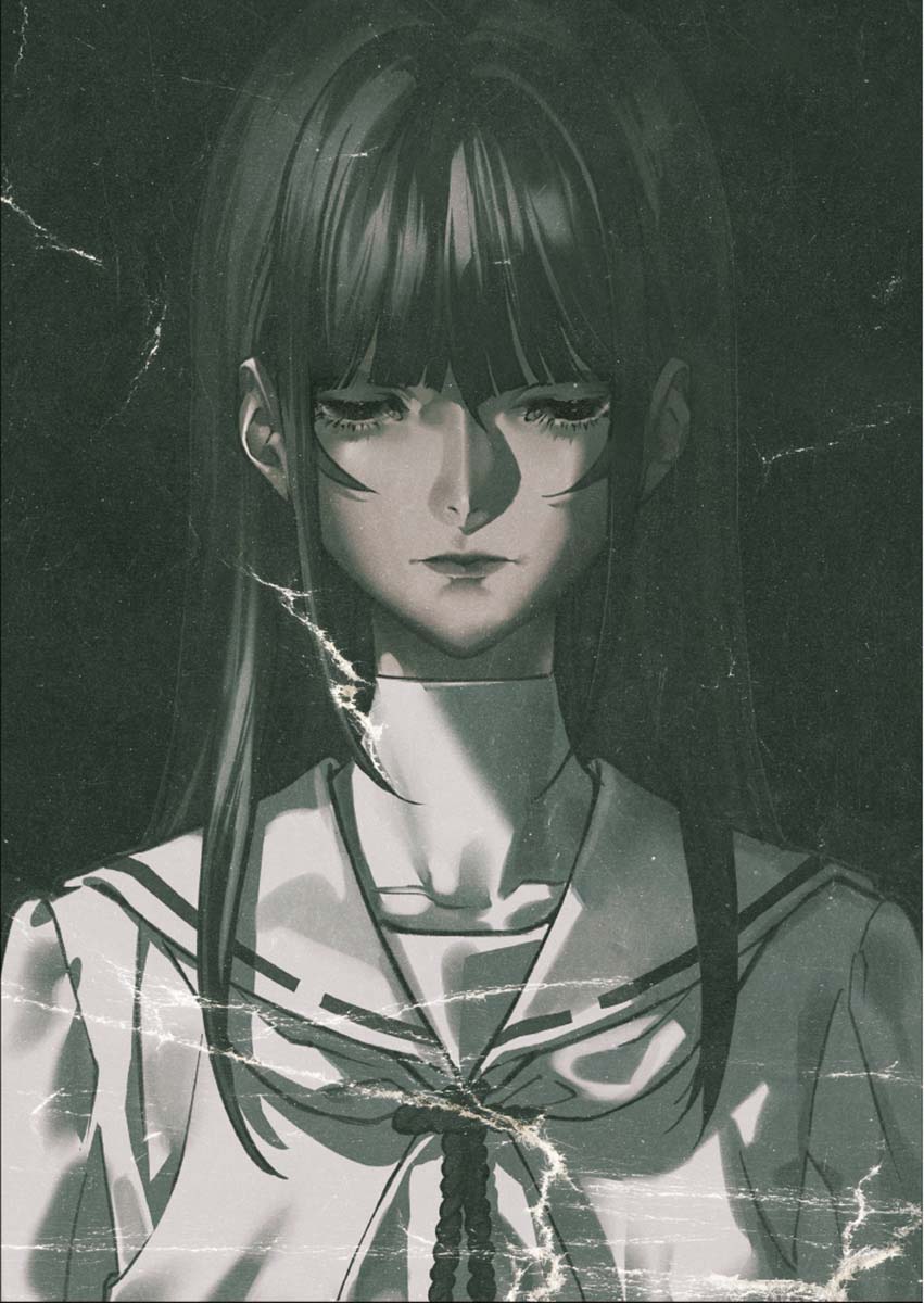 米山舞さんが描いた4枚の「終末の少女」-4