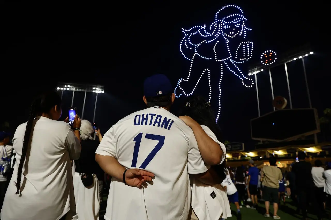 2024年の「hololive night」-4／画像はMLB公式Xから
