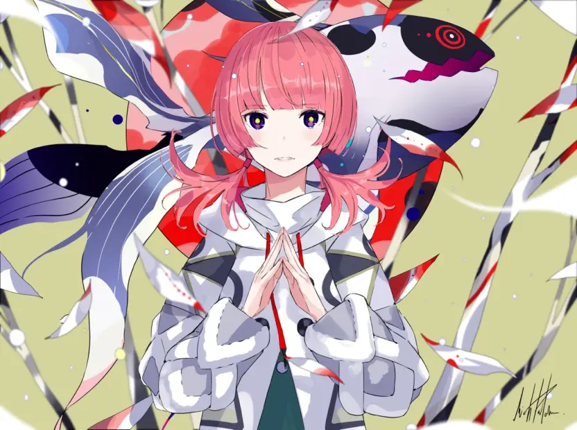 廻花展 くるくる 複製原画集 イラスト 花譜 神椿 KAMITSUBAKI