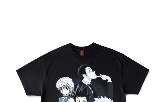 アニメ『HUNTER×HUNTER』とGEEKS RULEのコラボTシャツ発売