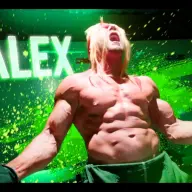 ケニー・オメガさん扮するアレックス／画像はキャラクター発表映像から