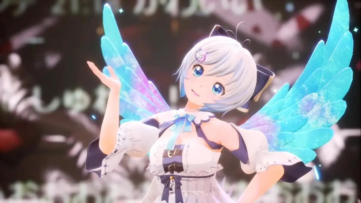 「電脳少女シロ生誕祭8 ハートの国のシロロ」でのワンシーン