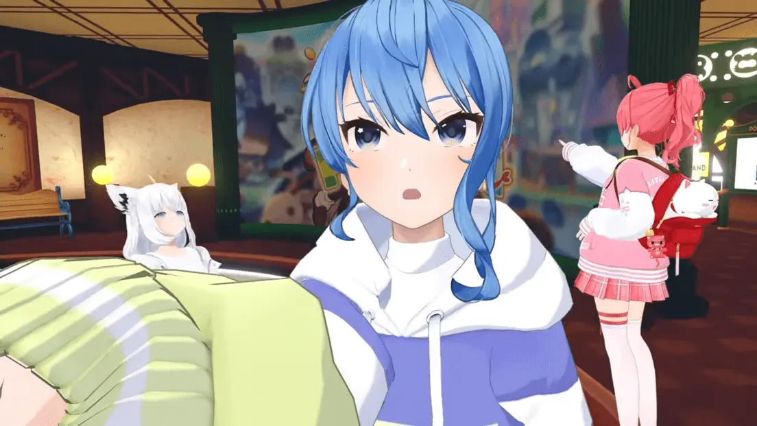 星街すいせいさんは新3D衣装で来園！