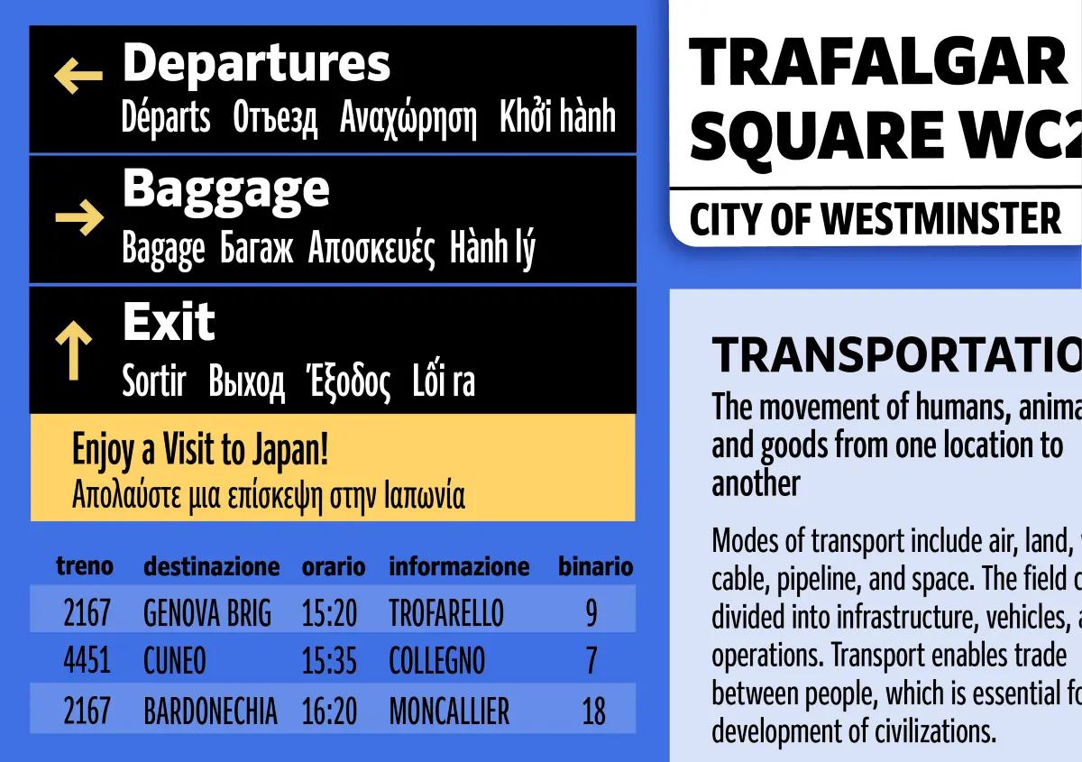 モリサワの手がける欧文書体の例