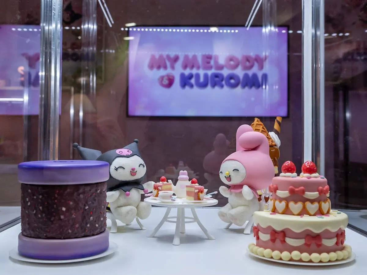 「My melody & Kuromi」ジオラマ展示