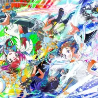 つるまいかださんが描き下ろした『メダリスト』×『機動戦士Gundam GQuuuuuuX』コラボイラスト