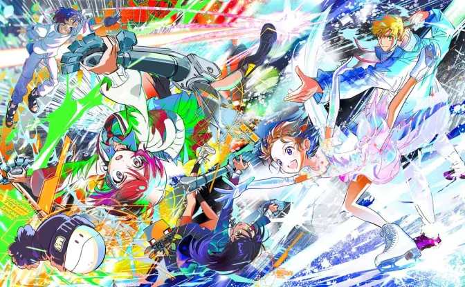 米津玄師の新曲リリース記念『メダリスト』×『ジークアクス』コラボイラスト公開