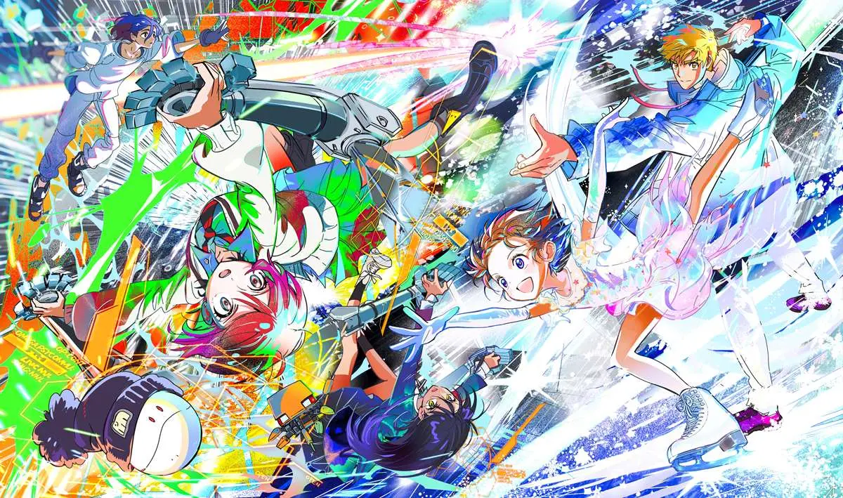 米津玄師の新曲リリース記念『メダリスト』×『ジークアクス』コラボイラスト公開