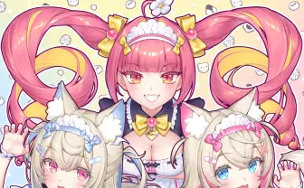 プロフ必読　あおきいろ Escape the Backrooms 】e?【火威青×さくらみこ×白上フブキ