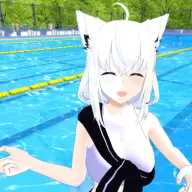 ぽこピーランド訪問直前にもVRChat配信をしていた白上フブキさん